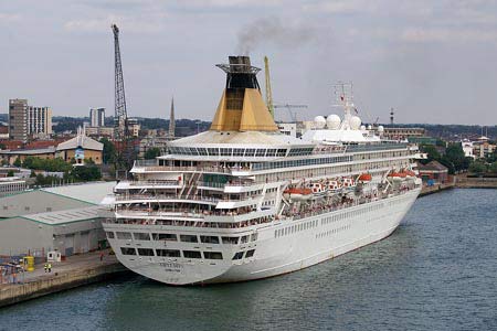 Cruise Liner at Southampton