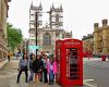 Red phone box in Westminster